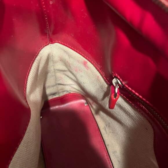 Tod’s Red Leather Top Handle Classic D-Bag - Picture 5 of 7